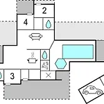 Cozy Home In Vaeggerlose With Sauna בית נופש *